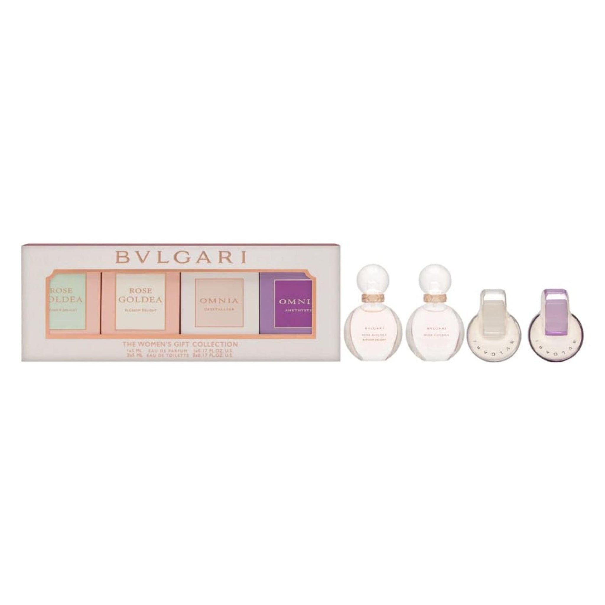Bvlgari Mini 4-Piece Set 0.17oz Women EDP Spray by Bvlgari