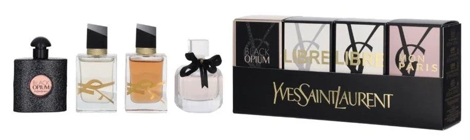 Yves Saint Laurent Variety 4-Piece Mini Variety Set 4.5oz Women EDP Spray by Yves Saint Laurent