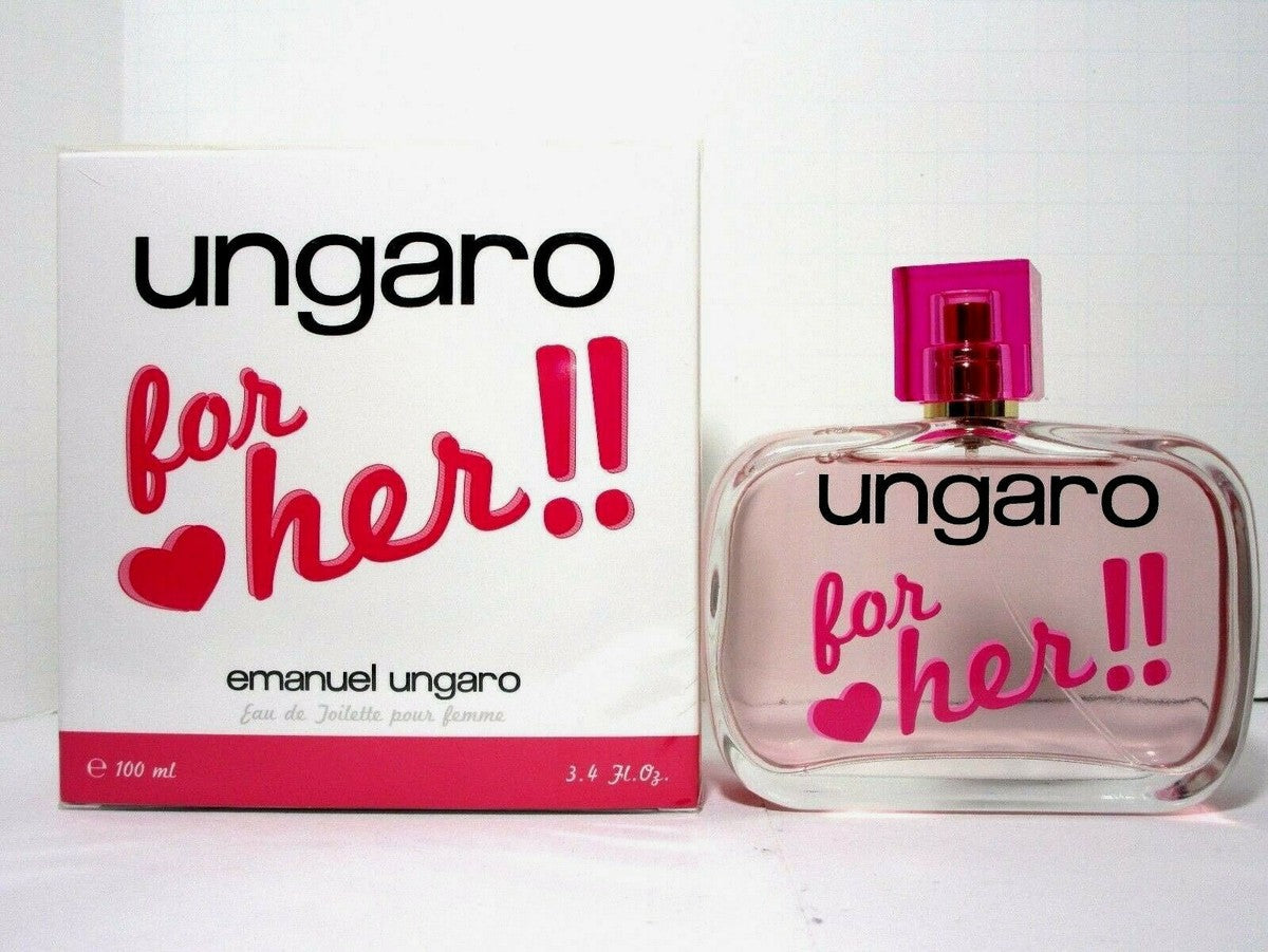 Ungaro For Her 3.4oz Women EDT Spray by Emanuel Ungaro