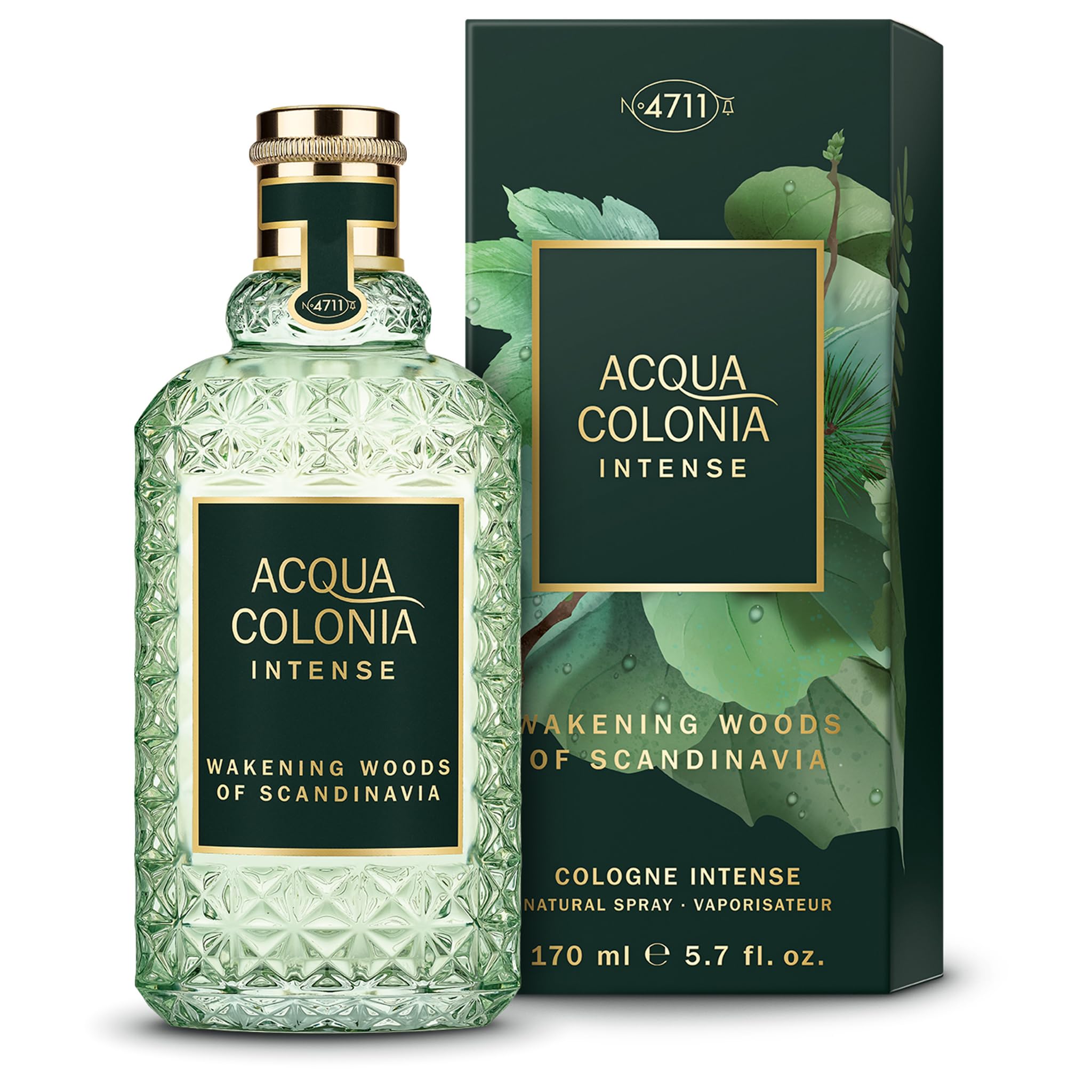 4711 Intense Wakening Woods 5.7oz EDC Spray by 4711 Muelhens