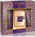 Guess Gold 3-Piece Set 2.5oz Men EDT Spray by Guess