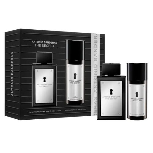 Antonio Banderas The Secret 2-Piece Set 3.4oz Men EDT Spray by Antonio Banderas