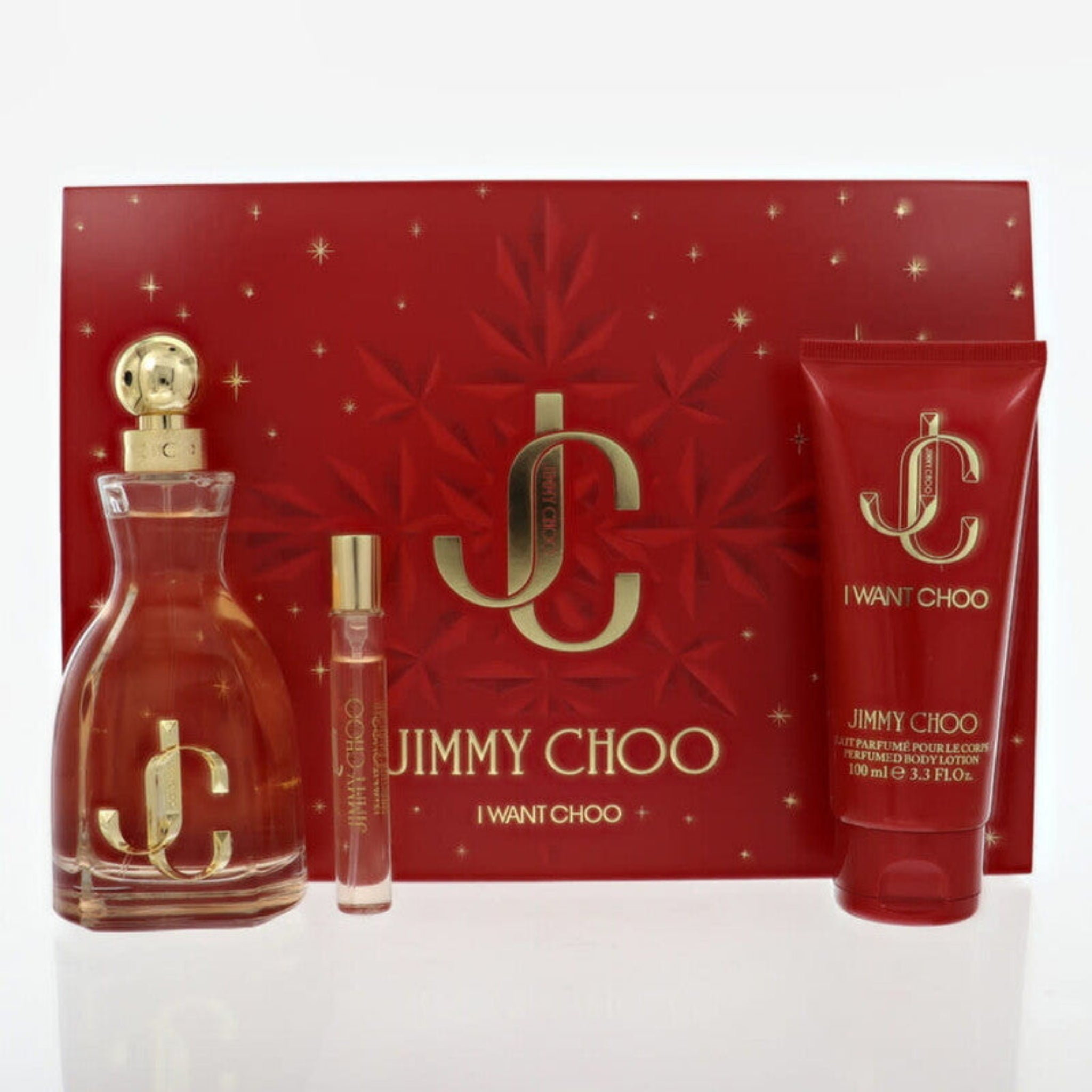 Jimmy Choo I Want 3-Piece Set 3.3oz Women EDP Spray by Jimmy Choo