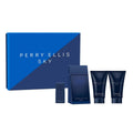 Perry Ellis Blue Sky 4-Piece Set 3.4oz Men EDT Spray by Perry Ellis