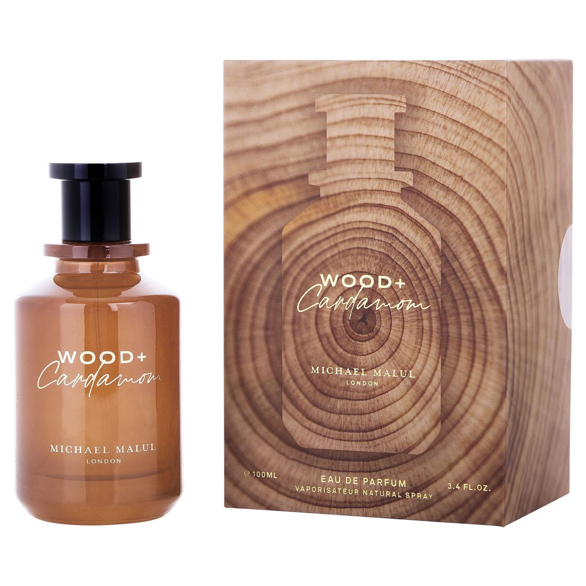 Michael Malul Wood+Cardamon 3.4oz Men EDP Spray by Michael Malul