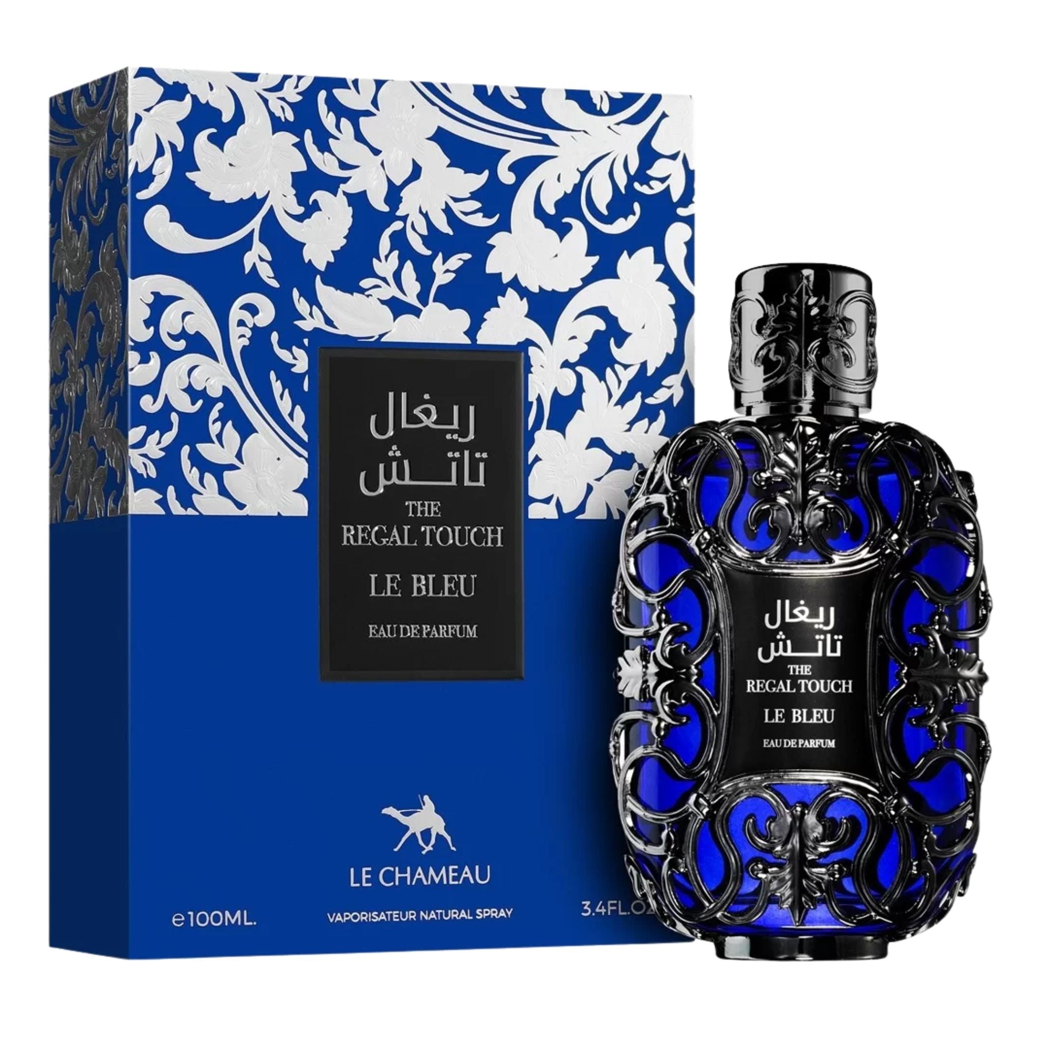 Le Chameau Regal Touch Le Bleu 3.4oz Men EDP Spray by Le Chameau