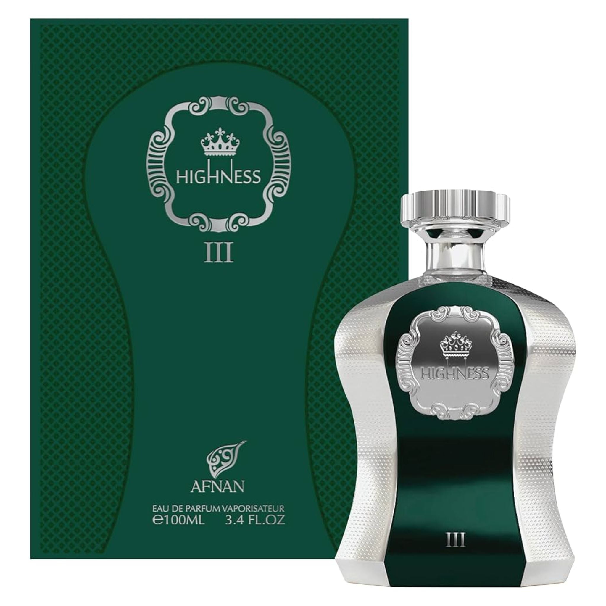 Afnan Highness III Green 3.4oz Men EDP Spray by Afnan