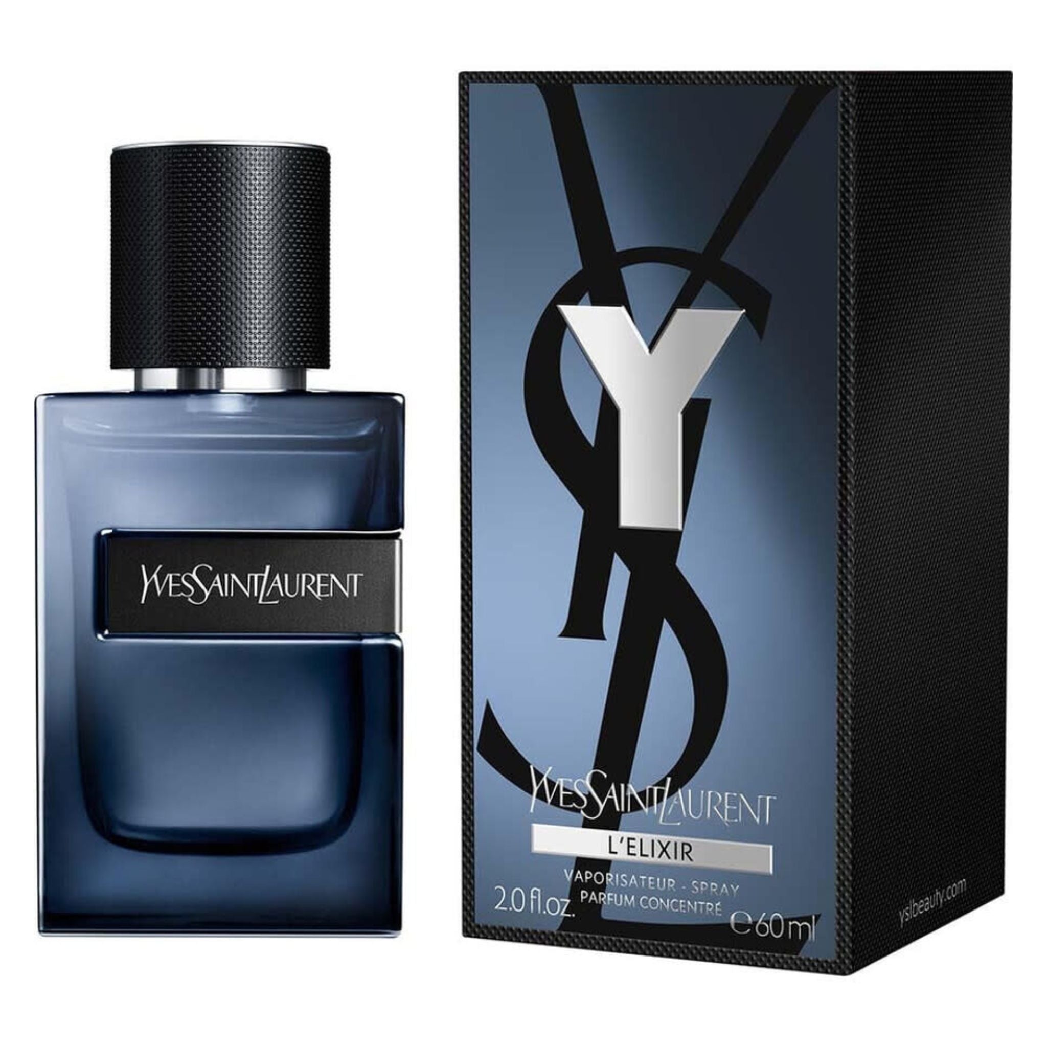 Yves Saint Laurent Y L'Elixir Concentre YSL 2.0oz Men Parfum Spray by Yves Saint Laurent