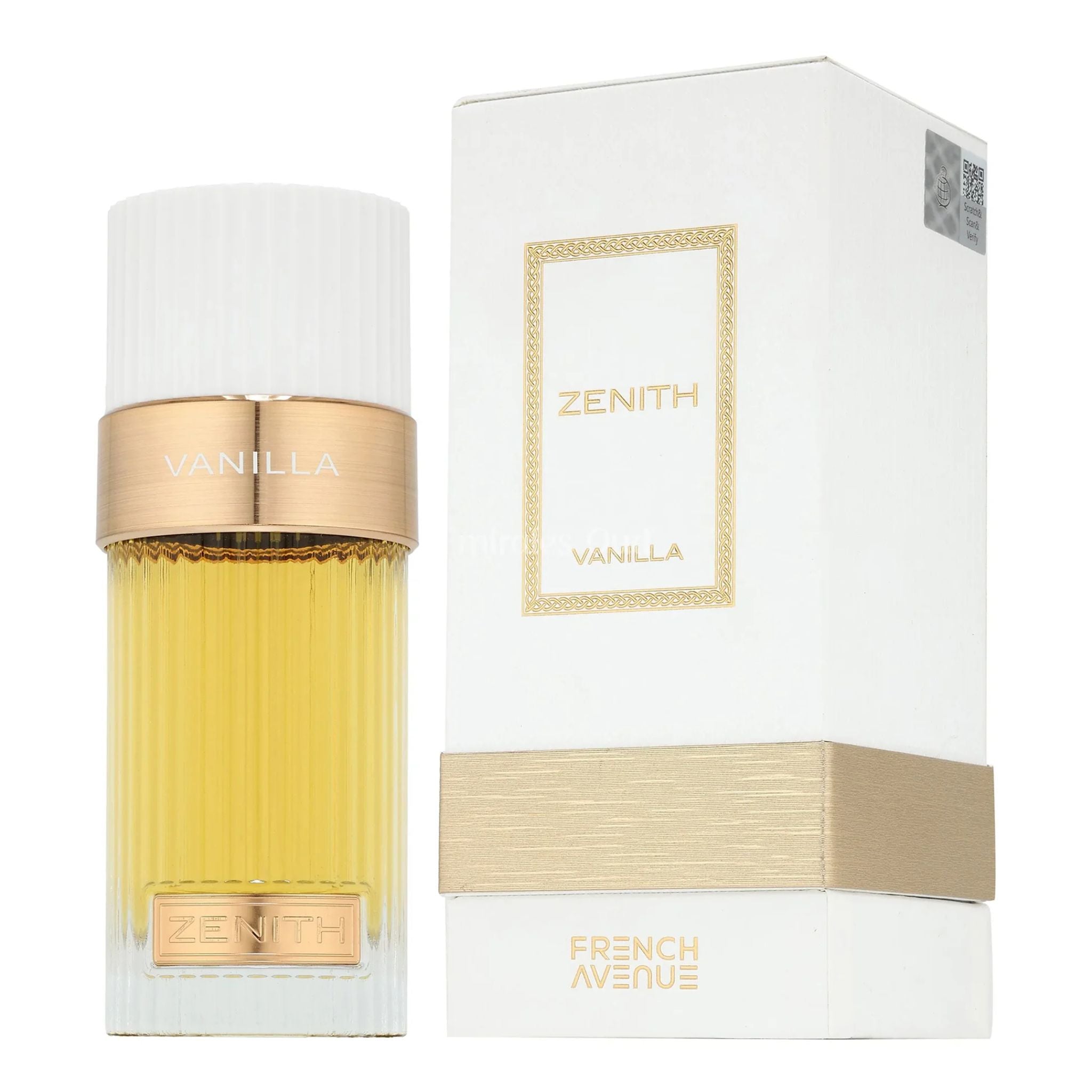 Fragrance World Zenith Vanilla 3.4oz Unisex EDP Spray by Fragrance World