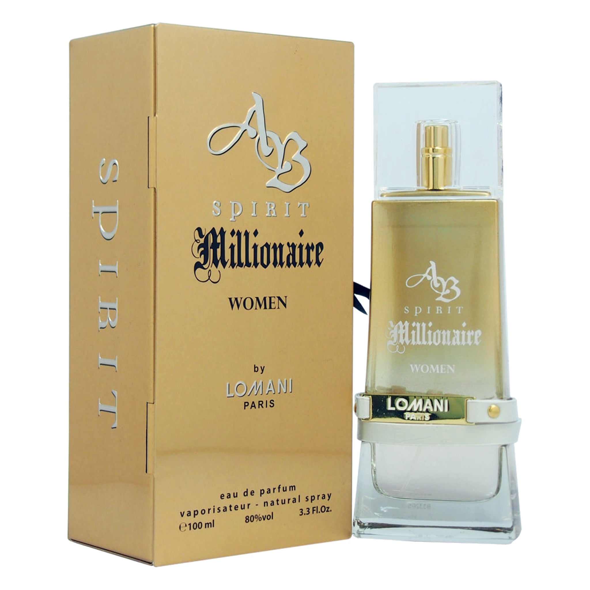 Lomani AB Spirit Millionaire 3.4oz Women EDP Spray by Lomani