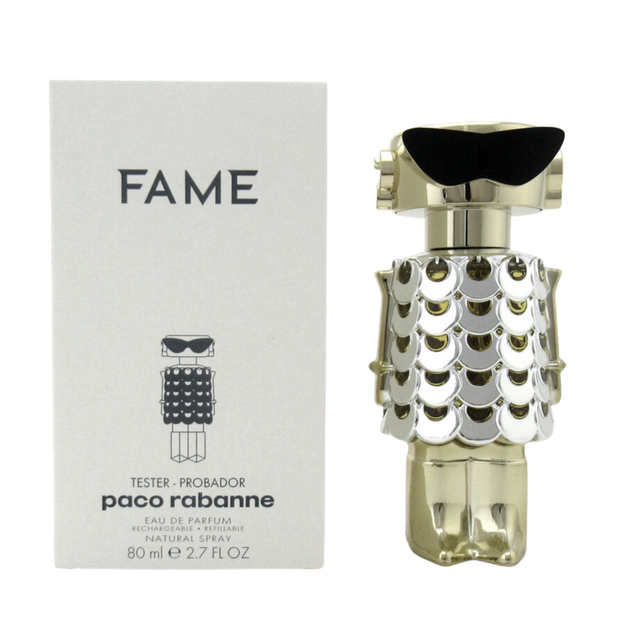 Fame Parfum Paco Rabanne 2.7oz Women EDP Tester by Paco Rabanne