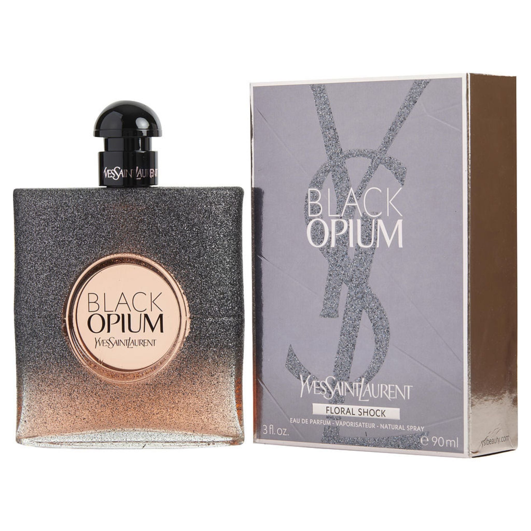 Yves Saint Laurent Black Opium Floral Shock 3.0oz Women EDP Spray by Yves Saint Laurent