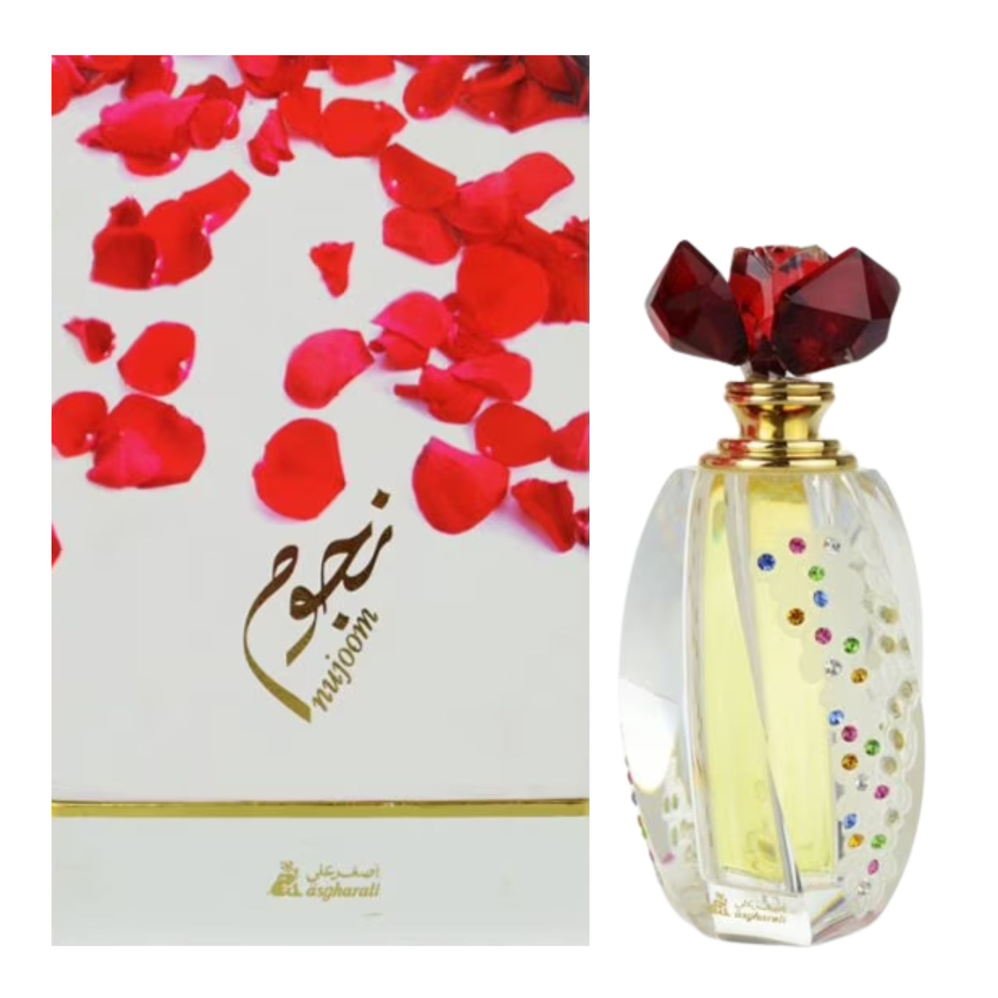Asgharali Nujoom Attar 3.4oz Women EDP Spray by Asgharali