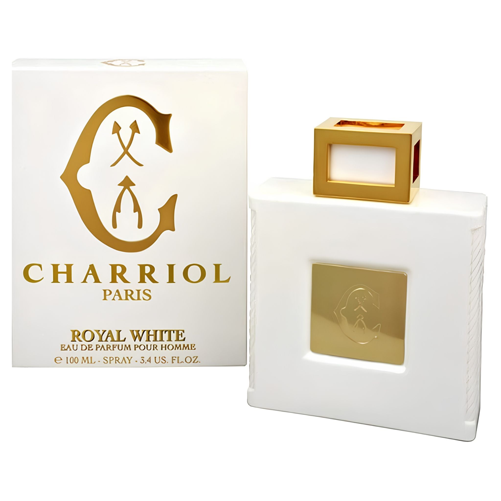 Charriol Royal White 3.4oz Men EDP Spray by Charriol