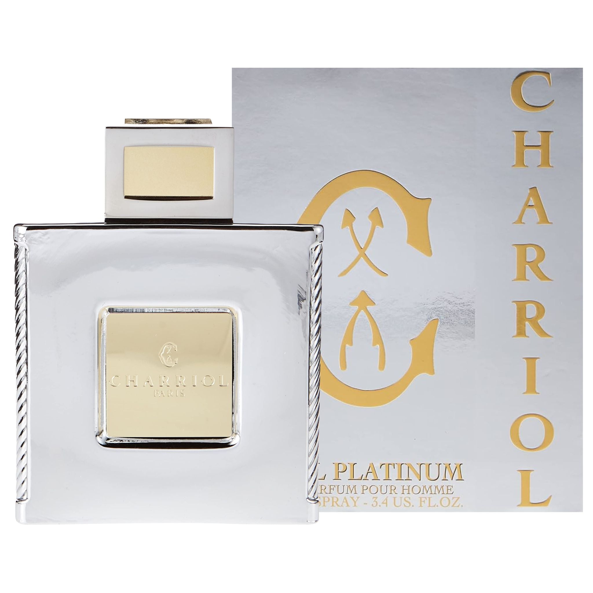 Charriol Royal Platinum 3.4oz Men EDP Spray by Charriol