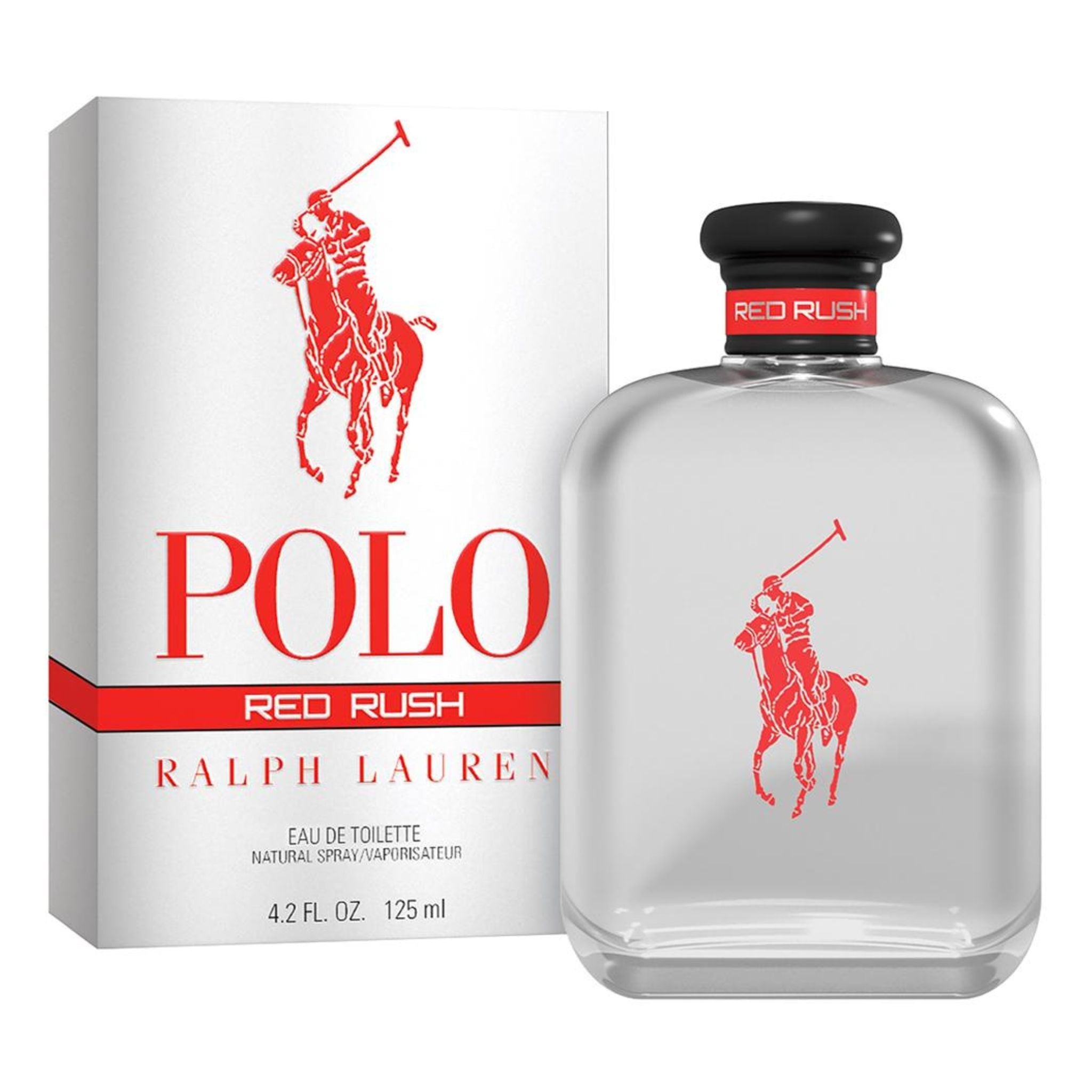 Ralph Lauren Polo Red Rush 4.2oz Men EDT Spray by Ralph Lauren