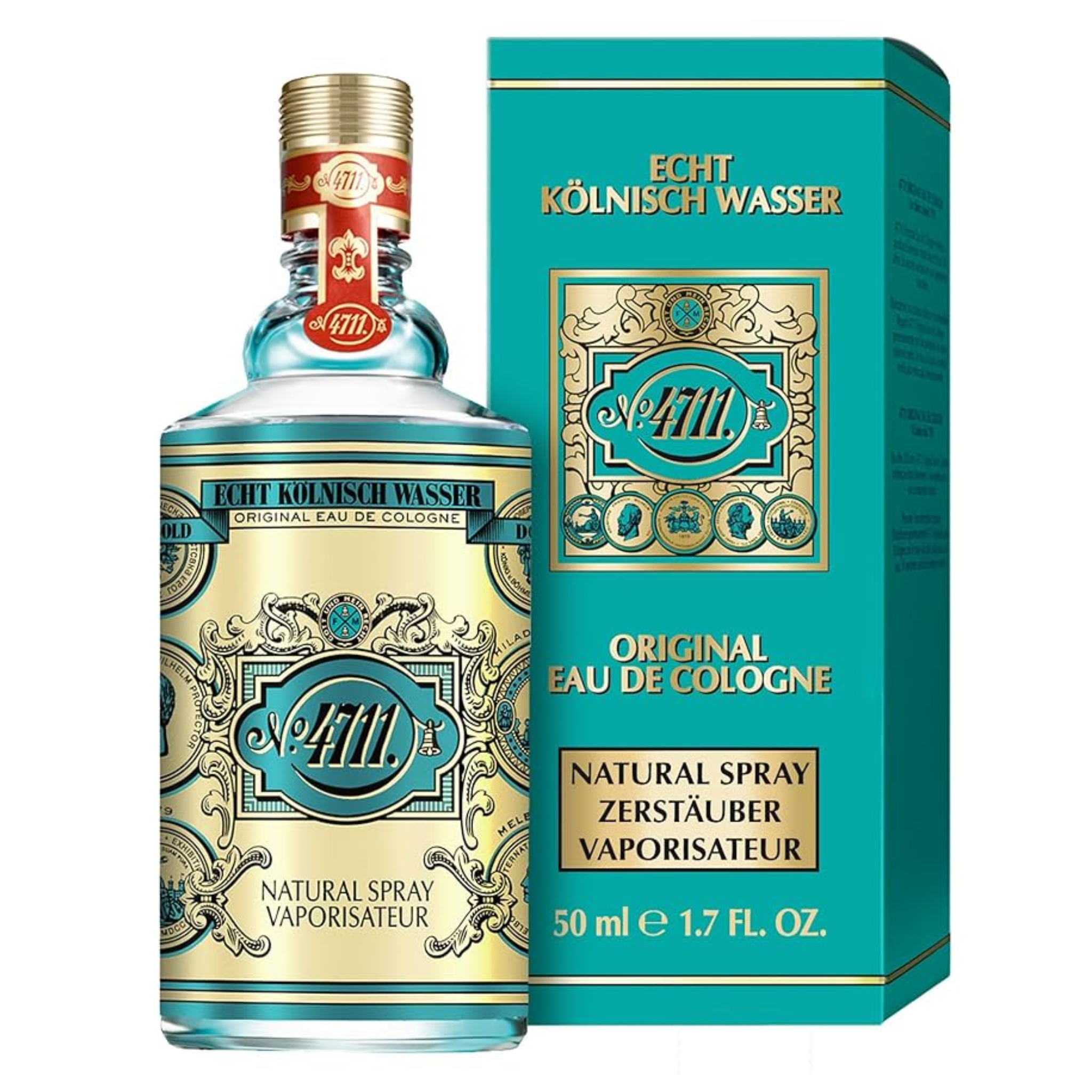 4711 Cologne 1.7oz Unisex EDC Splash by 4711 Muelhens