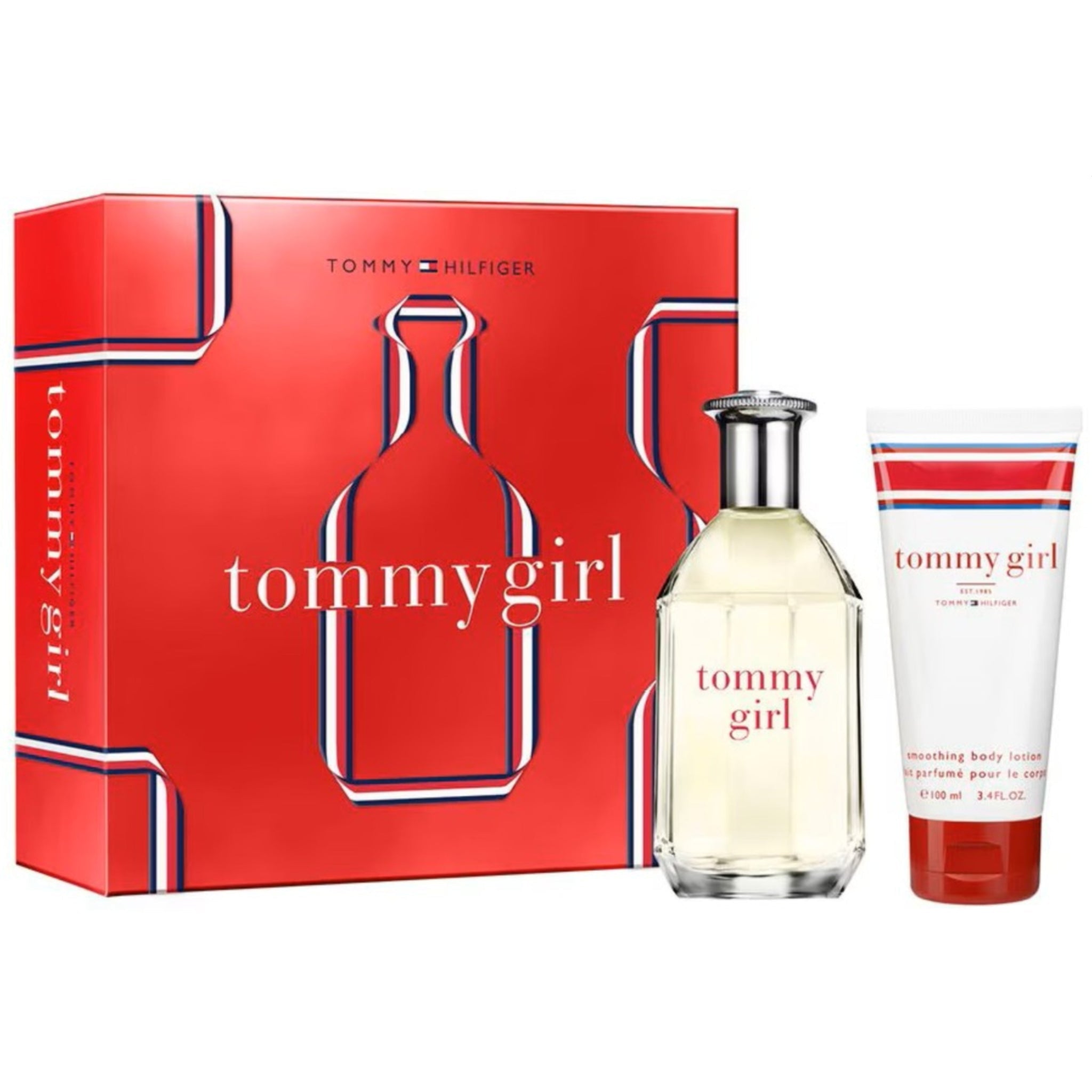 Girl 2-Piece Set By Tommy Hilfiger 3.4oz For Women EDT Spray