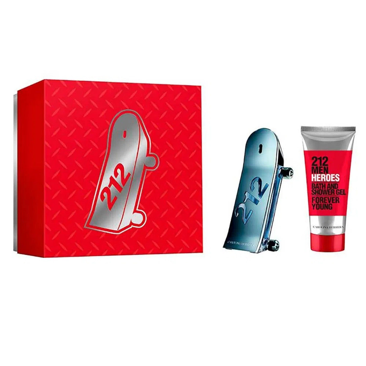 Carolina Herrera 212 Heroes 2-Piece Set 3.0oz Men EDT Spray by Carolina Herrera