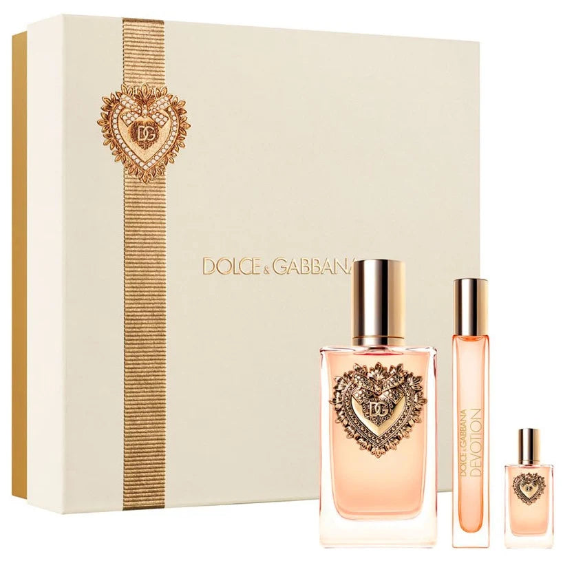 Dolce & Gabbana Devotion 3-Piece Set 3.3oz Women EDP Spray by Dolce & Gabbana