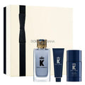 Dolce & Gabbana (K) 3-Piece Set 3.4oz Men EDT Spray by Dolce & Gabbana