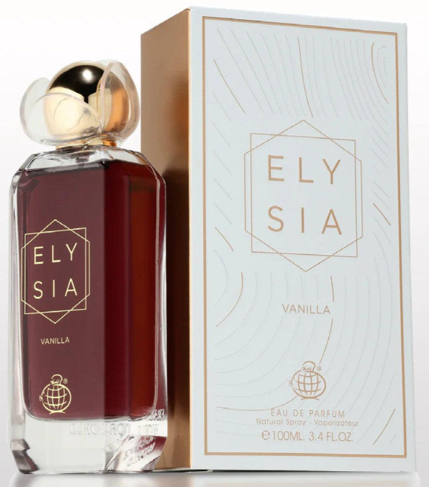 Elysia Vanilla By Fragrance World 3.4oz For Women EDP Spray