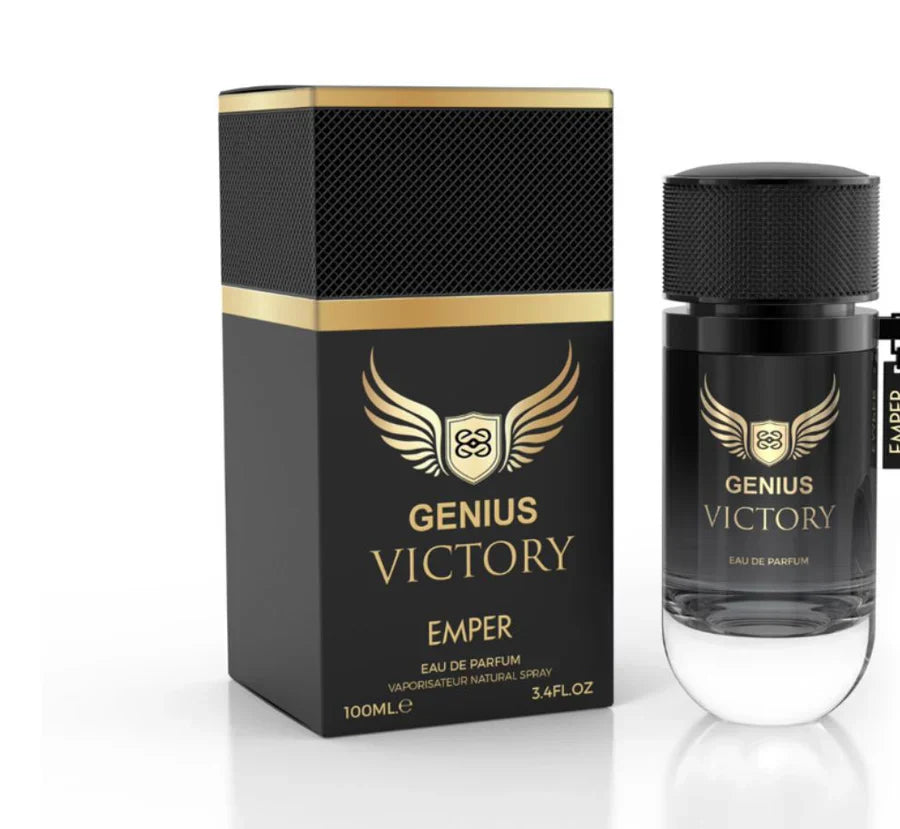 Emper Genius Victory 3.4oz Men EDP Spray by Emper
