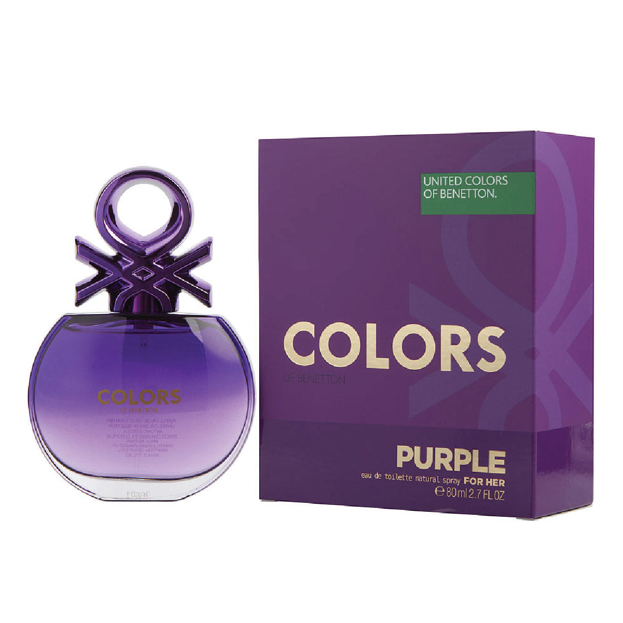 Benetton Color Purple 2.7oz Women EDT by Benetton