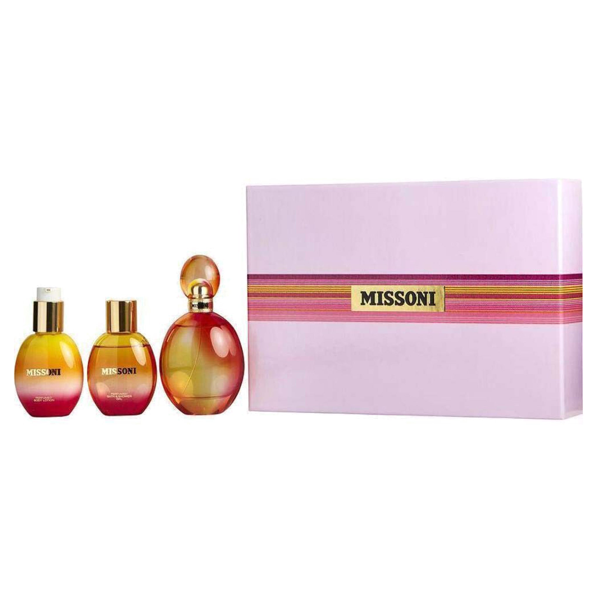 Missoni 3-Piece Set 3.4oz Women EDT Spray by Missoni