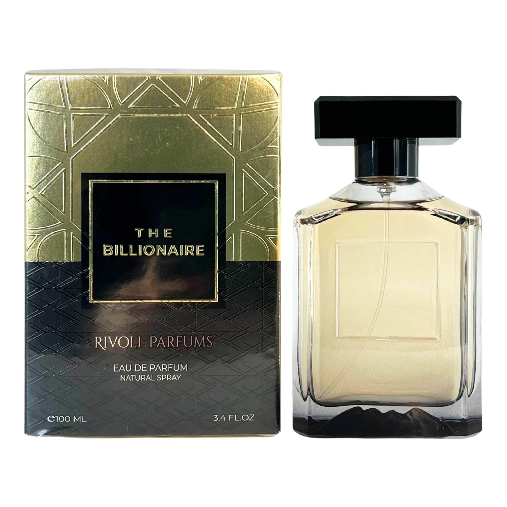 Rivoli The Billionaire 3.4oz Men EDP Spray by Rivoli