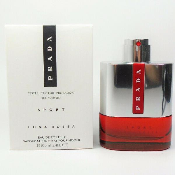 Prada Luna Rosa Sport 3.4oz Men EDT Tester Spray by Prada