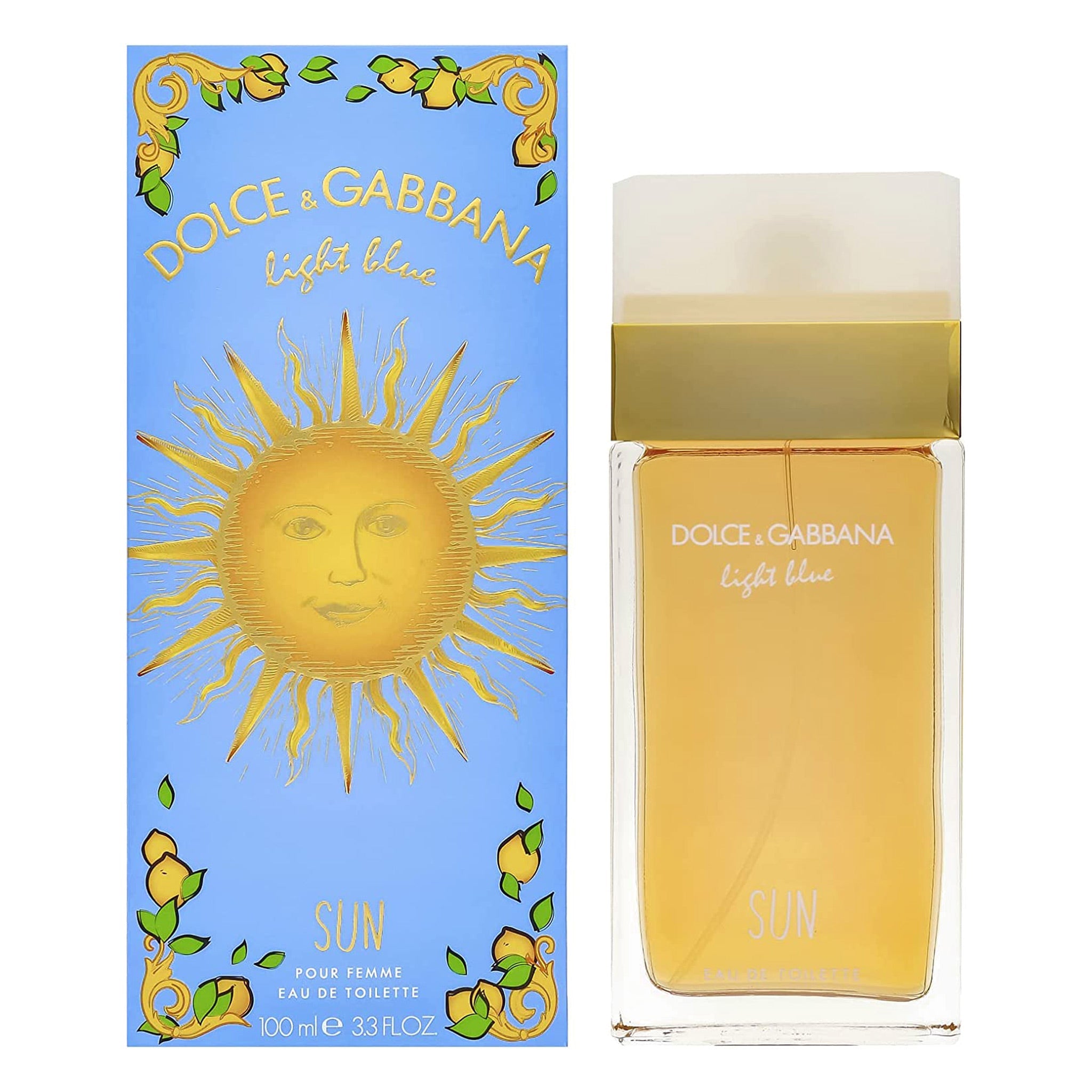 Dolce & Gabbana Light Blue Sun 3.3oz Women EDT Spray by Dolce & Gabbana