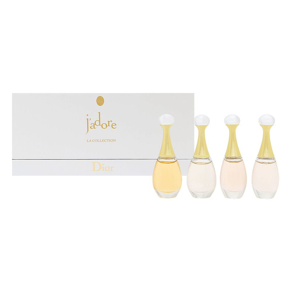 Christian Dior Jadore Mini Set 4-Piece Set 0.17oz Women EDP Spray by Christian Dior