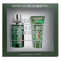 Benetton Color Green 2-Piece Set 3.4oz Men by Benetton