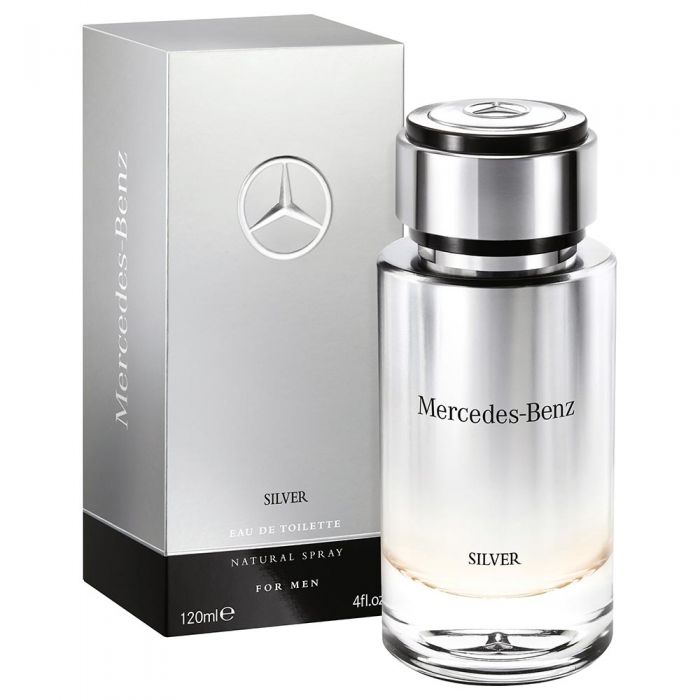 Mercedes-Benz Silver 4.0oz Men EDT Spray by Mercedes-Benz