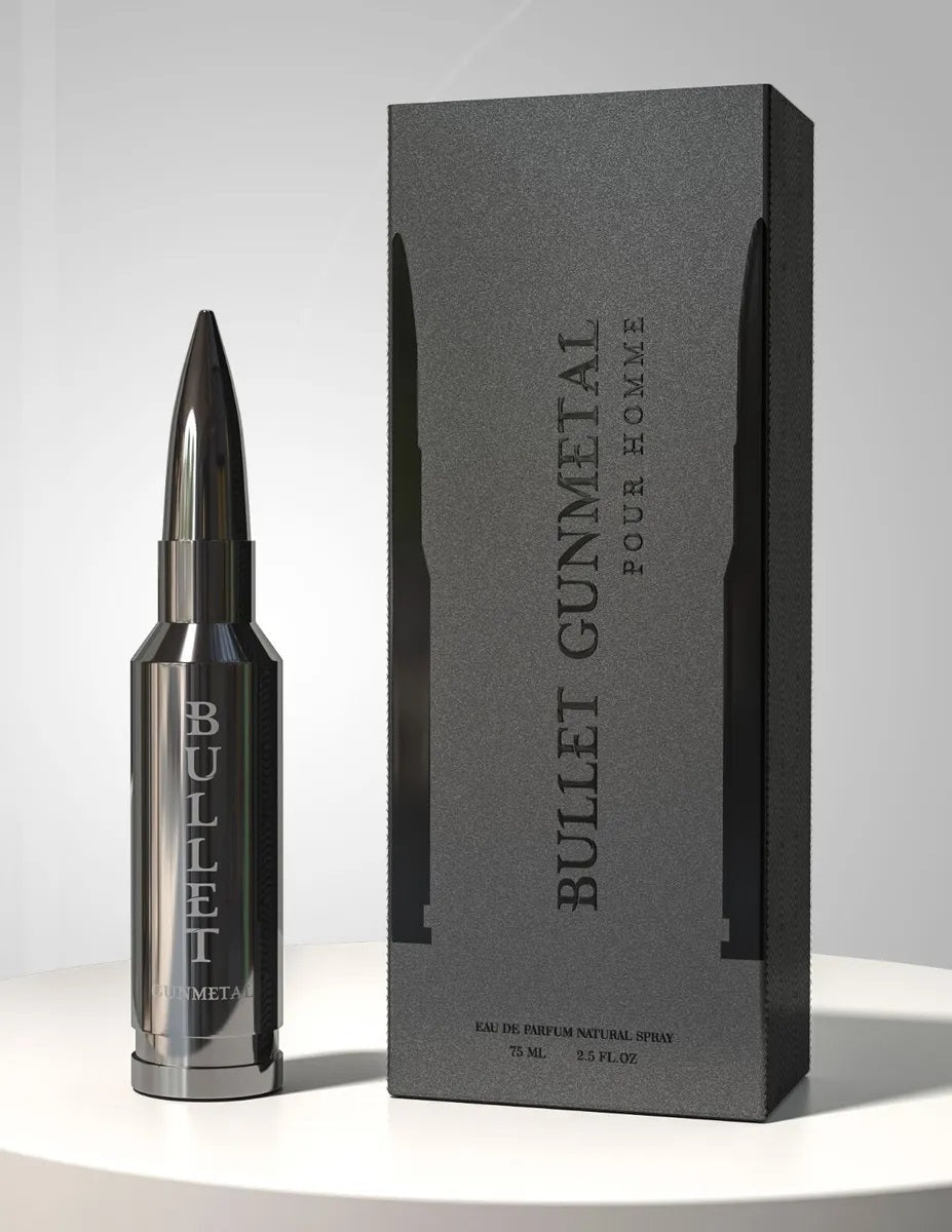 Bullet Gunmetal By Bharara Beauty 2.5oz For Men EDP Spray