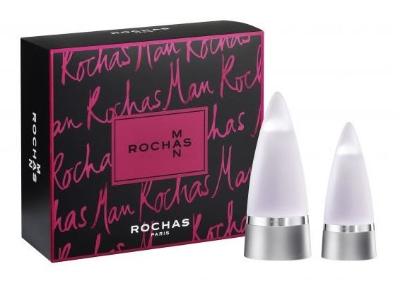 Rochas Man 2-Piece Set 3.3oz Men EDT Spray by Rochas