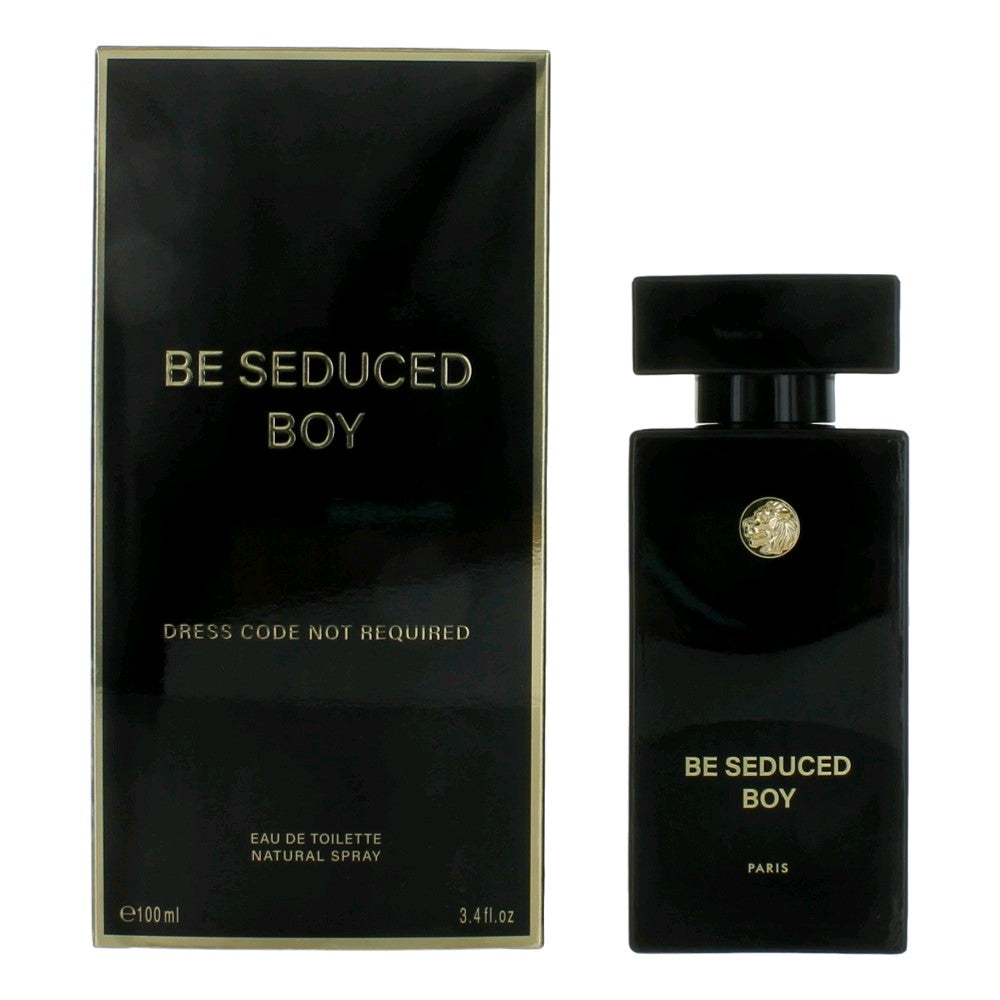 Be Seduced Boy 3.4oz Men EDT Spray by Geparlys