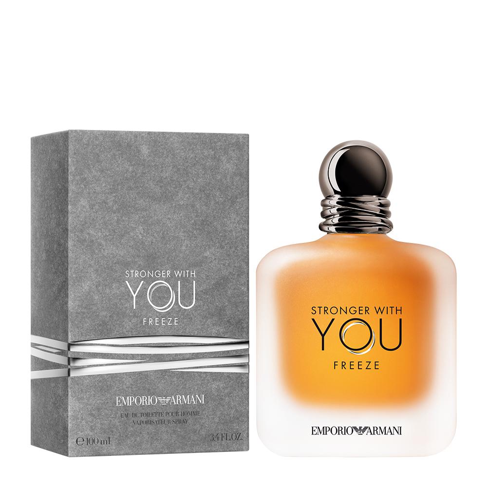 Stronger With Freeze 3.4oz Men EDT by Giorgio Armani