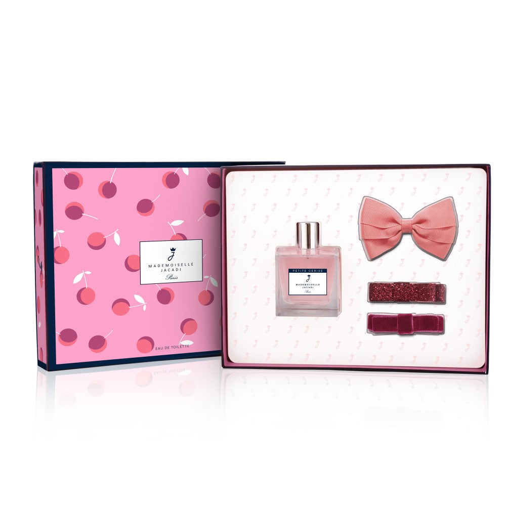 Jacadi Mademoi.Cerise 4-Piece Set 3.4oz Kids EDT Spray by Jacadi