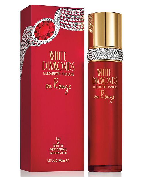 Elizabeth Taylor White Diamond Rouge 3.3oz Women EDT Spray by Elizabeth Taylor