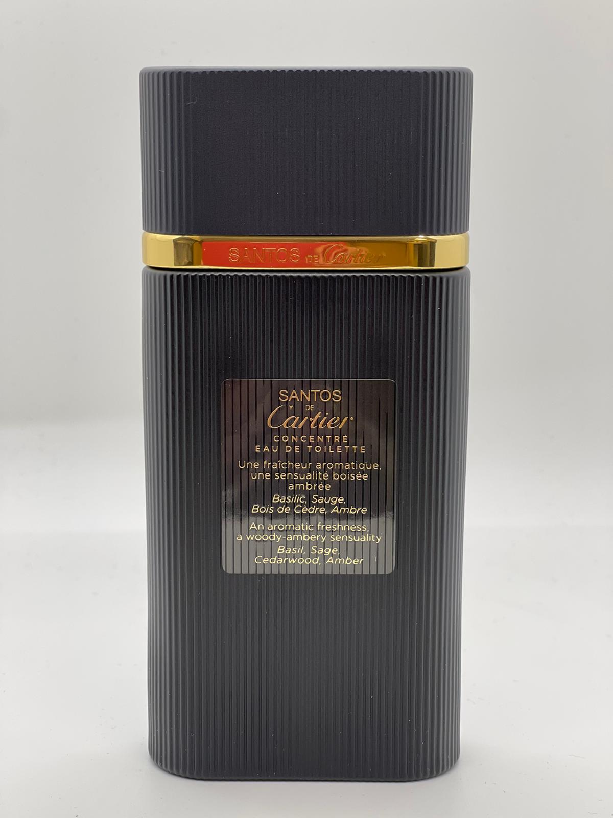 Cartier Santos Concentre 3.3oz Men Spray Tester by Cartier