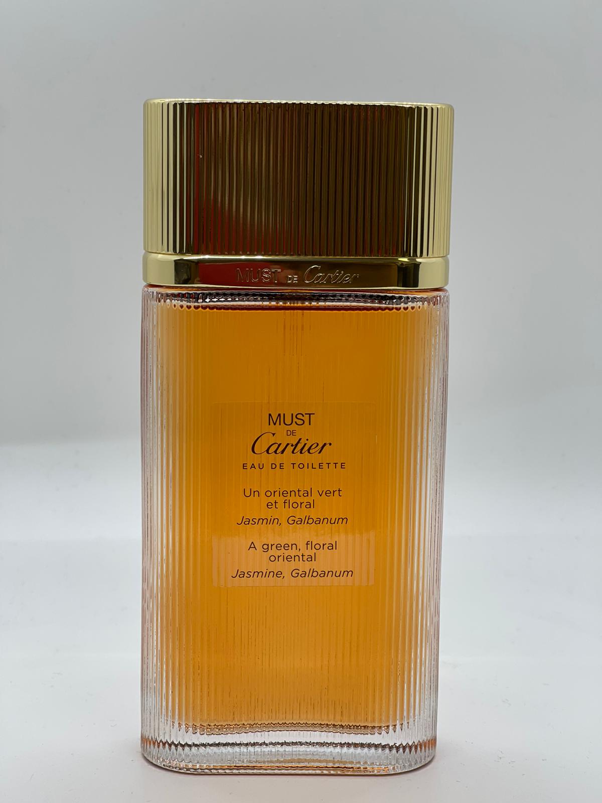 Cartier Must Cartier 3.3oz Women EDT Tester by Cartier