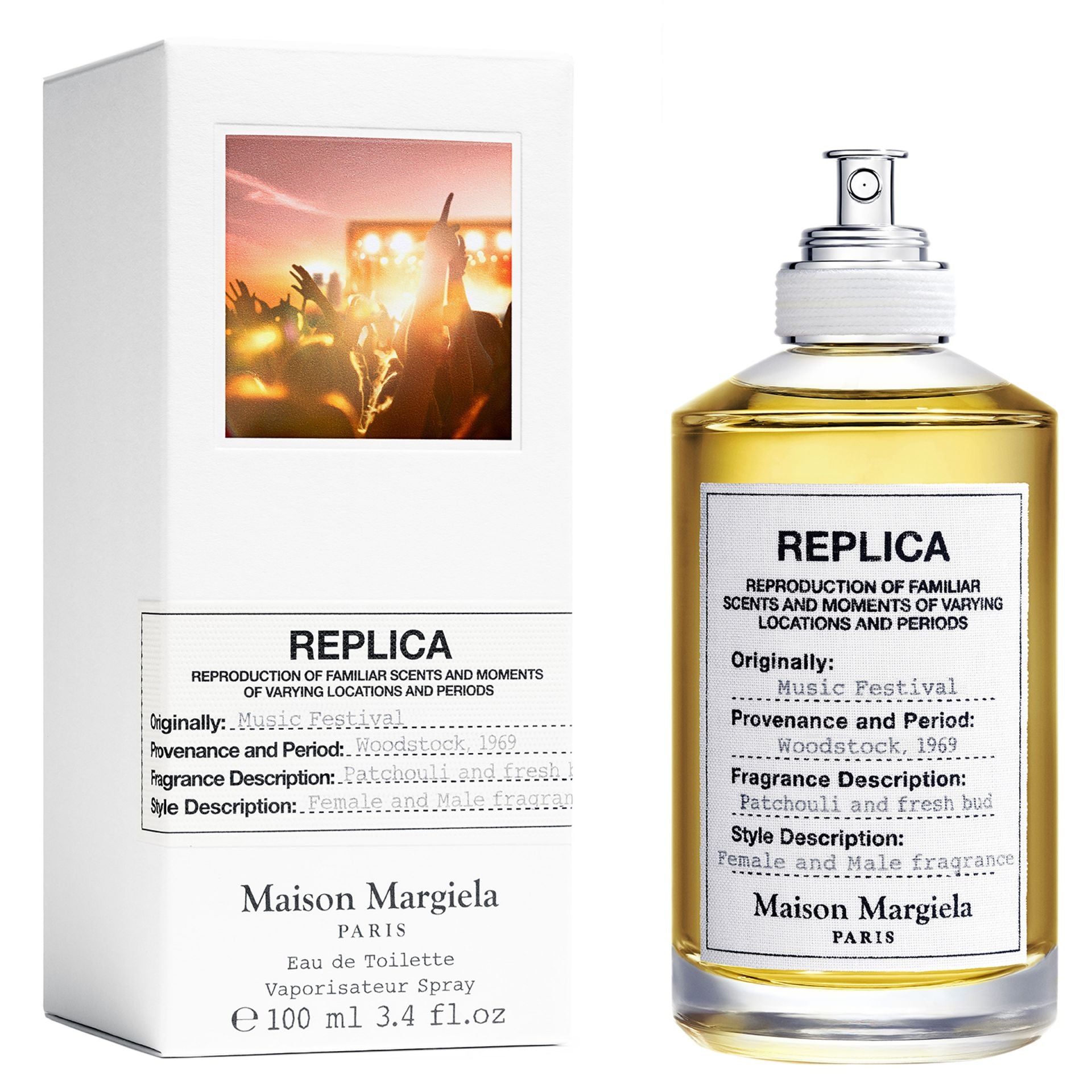 Maison Margiela Replica Music Festival 3.4oz Unisex EDT Spray by Maison Margiela