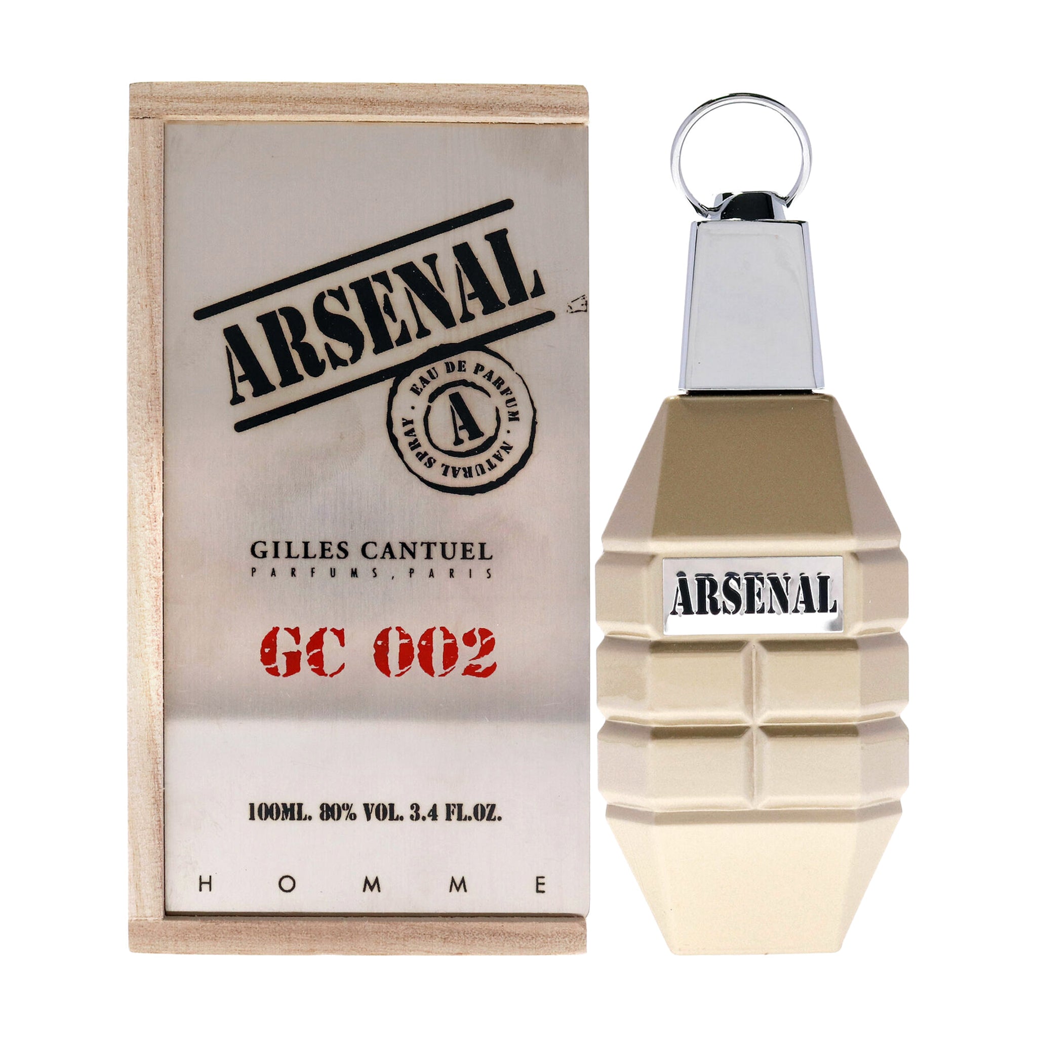 Gilles Cantuel Arsenal Gc002 3.4oz Men EDT Spray by Gilles Cantuel