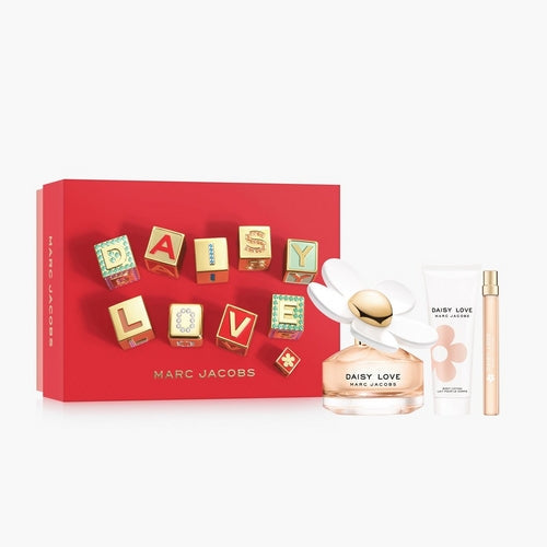 Marc Jacobs Daisy Love 3-Piece Set 3.4oz Women EDT Spray by Marc Jacobs