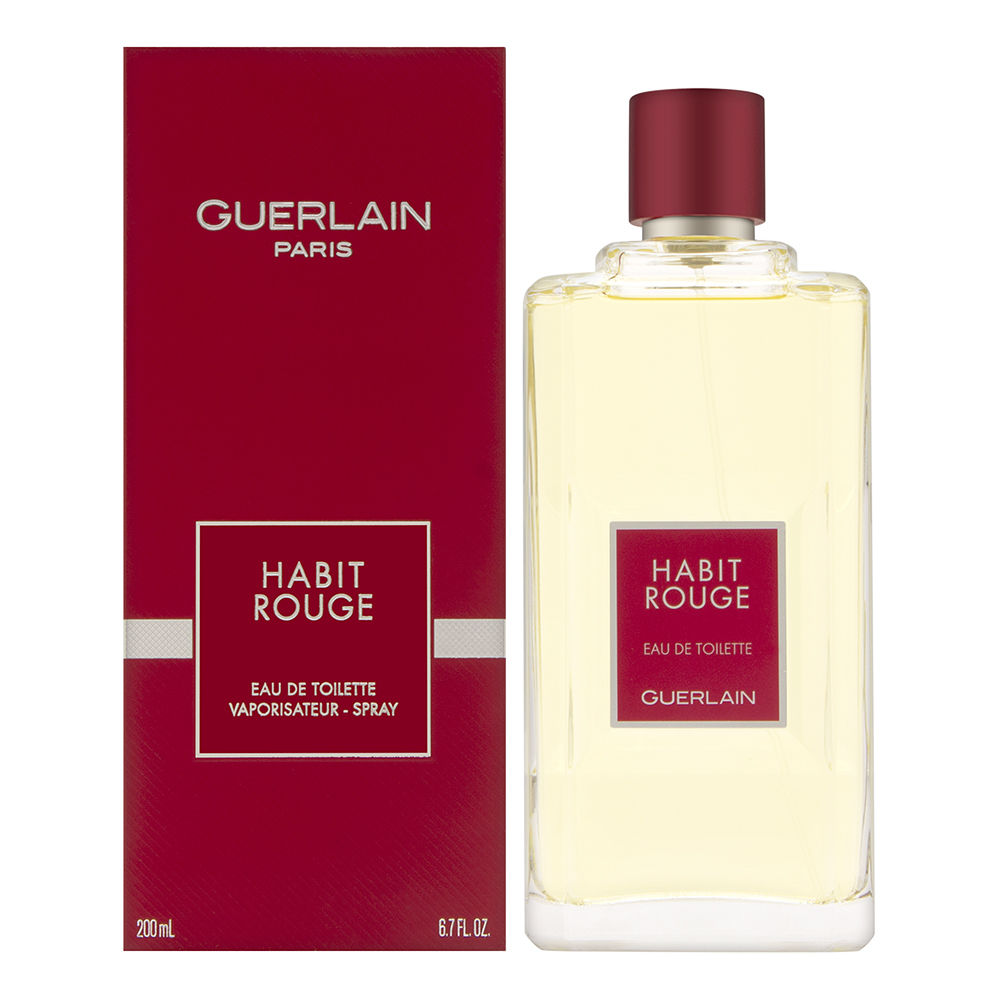 Guerlain Habit Rouge 6.7oz Men EDT Spray by Guerlain
