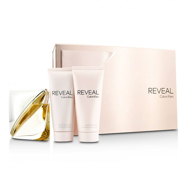 Calvin Klein Reveal 3-Piece Set 3.3oz EDP Spray by Calvin Klein