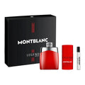 Mont Blanc Legend Red 3-Piece Set 3.3oz Men EDP Spray by Mont Blanc