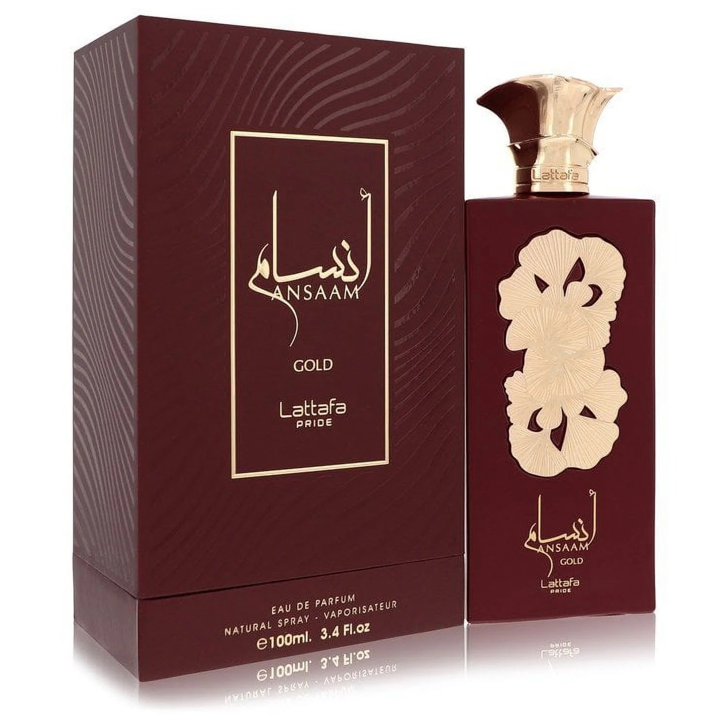 Lattafa Ansaam Gold 3.4oz Women EDP Spray by Lattafa